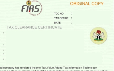 Tax Clearance Certificate